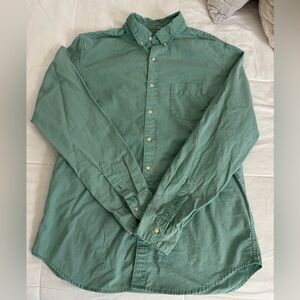 J.Crew Men’s The Broken-In Oxford Button Down Shirt Size Large